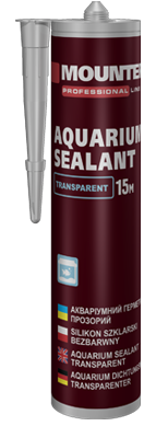 Герметик акваріумний  прозорий Mounter