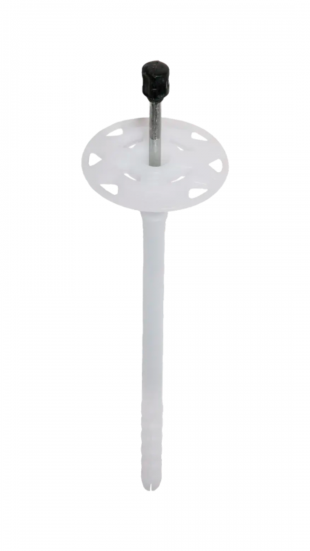 Дюбель Fast-Fix для утеплювача з металевим цвяхом 10х280 мм. коротка розпорна база