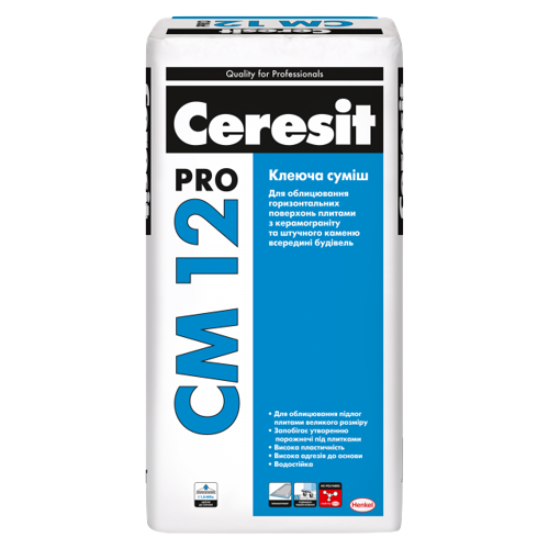 Клей для плитки Ceresit CМ 12 Pro
