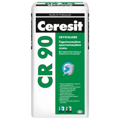 Гидроизоляционная кристаллизационная смесь Ceresit CR 90  (25 кг)