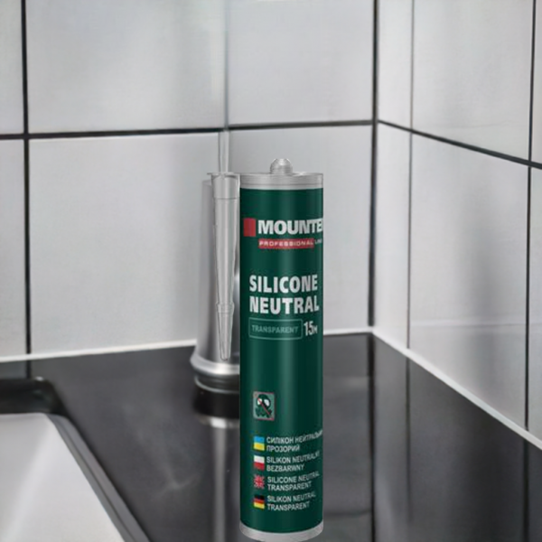 Герметик силіконовий нейтральний прозорий Mounter