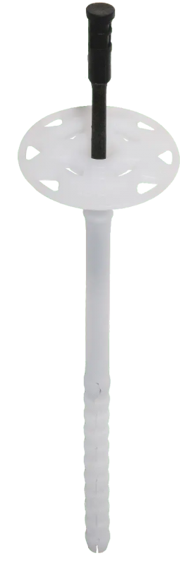 Дюбель Fast-Fix для утеплювача з пластиковим цвяхом 10х140 мм. коротка розпорна база