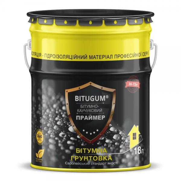 Праймер бітумно-каучукова Bitugum Праймер бітумно-каучукова Bitugum