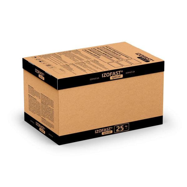 Мастика герметизуюча бітумно-еластомірна МГБЕ Ш-90 IZOFAST Special 25кг.