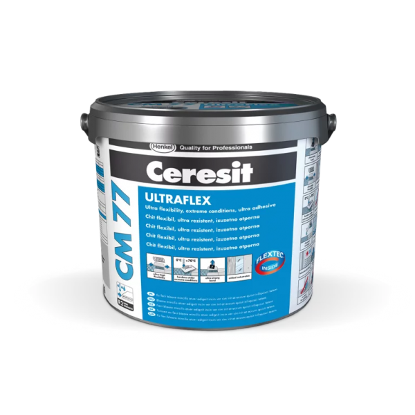 Клей для плитки з надзвичайно високою гнучкістю CERESIT CM 77 ULTRAFLEX