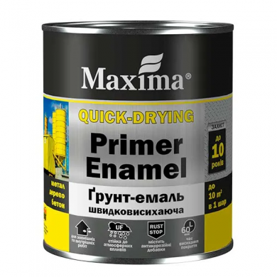 Грунт-эмаль быстросохнущая Maxima 2,5 кг.