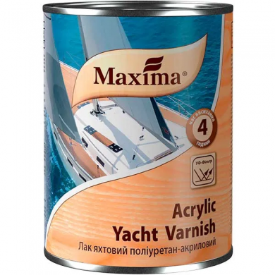 Лак яхтовий поліуретан-акриловий Maxima