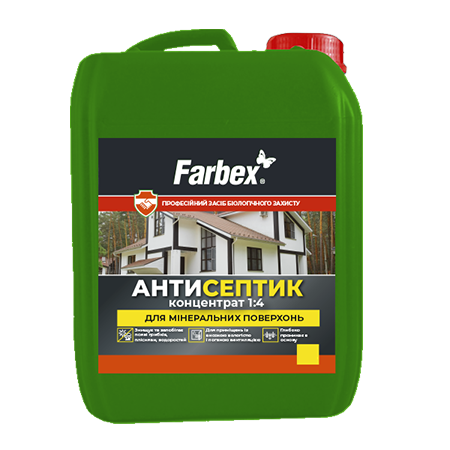 Антисептик для мінеральних поверхонь концентрат 1:4 Farbex