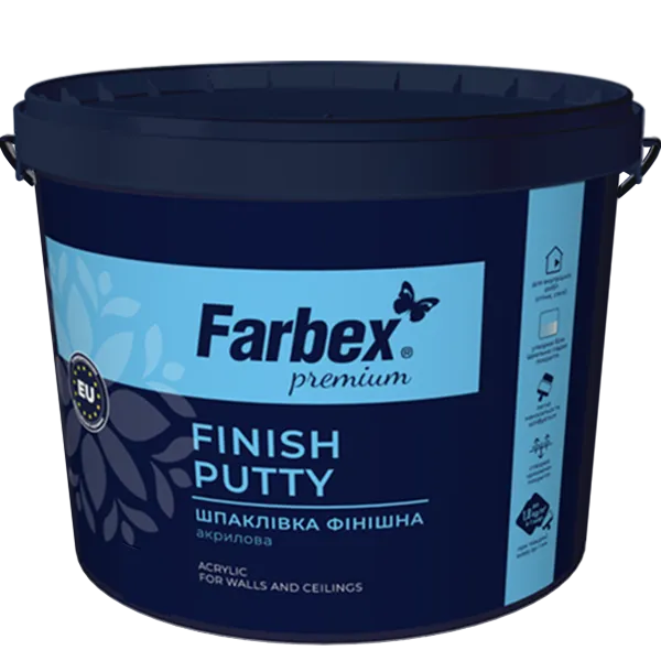 Шпаклівка фінішна акрилова Farbex