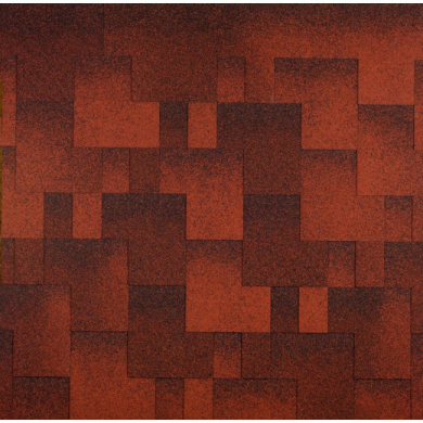 Бітумна черепиця «Акцент» «Стиглий гранат»