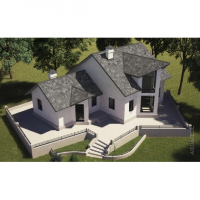 Бітумна черепиця «Акцент» «Маренго»