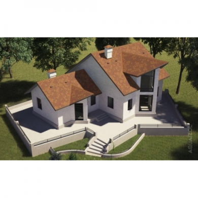 Бітумна черепиця «Акцент» «Віскі»