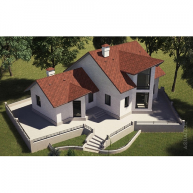 Бітумна черепиця «Акцент» «Віскі»