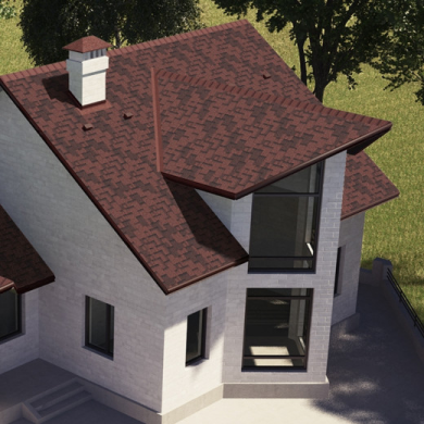 Бітумна черепиця «Акцент» «Віскі»