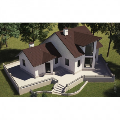 Бітумна черепиця «Акцент» «Віскі»