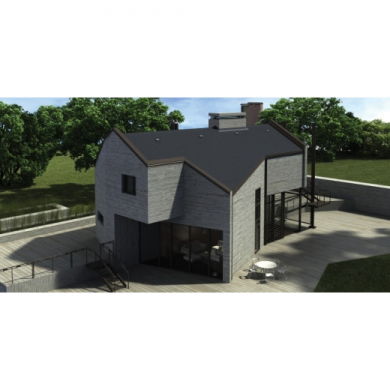 Бітумна черепиця «Акцент» «Віскі»