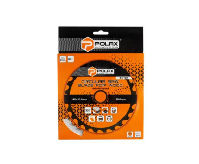 Диск пильний Polax по дереву з твердосплавними напайками