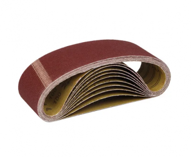 Шліфувальна стрічка нескінченна Polax для стрічкових шліфувальних машин 75*457 мм