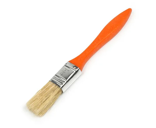 Пензель флейцевий Polax, змішаний ворс, пластикова ручка, тип "Еко"