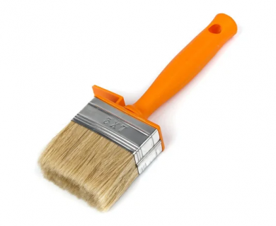 Пензель макловиця Polax професійна змішаний ворс, пластикова ручка