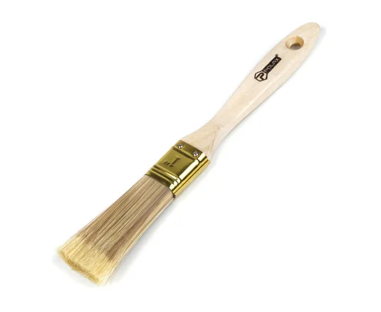 Пензель флейцевий Polax "Чемпіон" професійний, штучний ворс, дерев'яна ручка