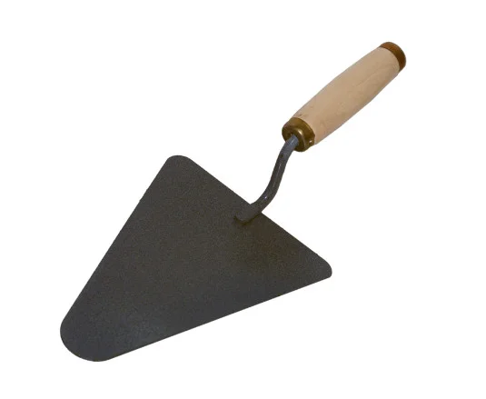 Кельма бетонника Polax будівельна ударна, сталева з дерев'яною ручкою