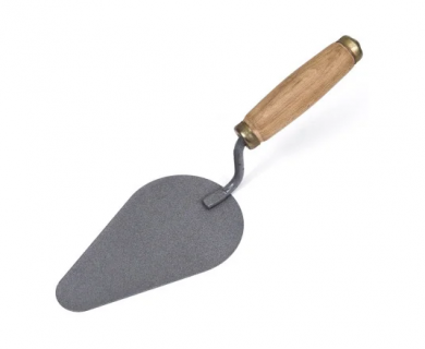 Кельма пічника Polax будівельна ударна, металева з дерев'яною ручкою