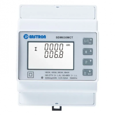 Лічільник Three phase energy meter Eastron SDM 630MCT-ETL (ESCT-T36 500A/1A)