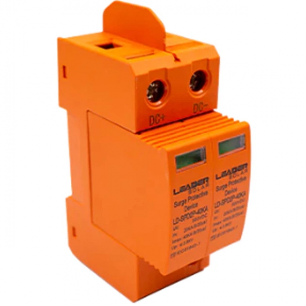Обмежувач перенапруги Leader DC2P 500В 40кА (LDSPD2P- 40KA-500V)