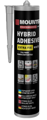 Клей-герметик гібридний білий Mounter