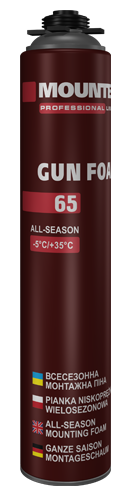 Піна всесезонна монтажна 65 (860мл) Mounter PRO