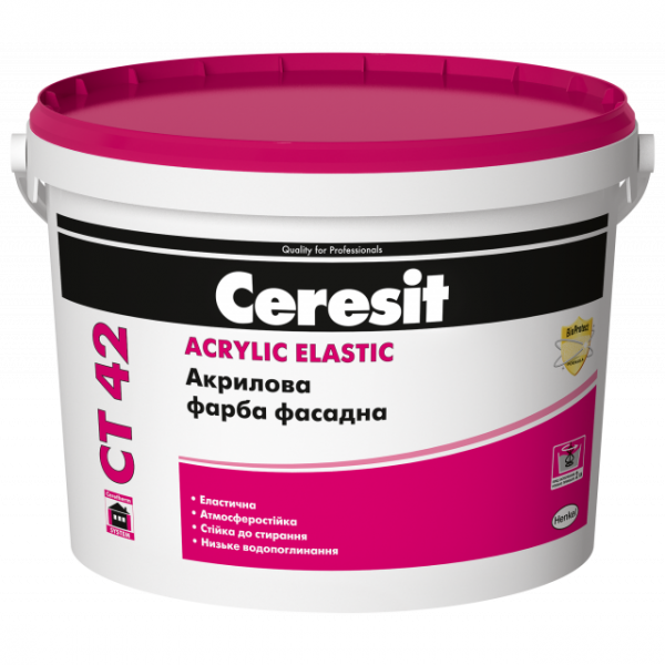 Акрилова фарба Ceresit CT 42 