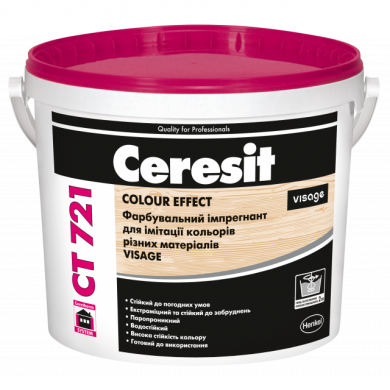 Фарбувальний імпрегнант Ceresit CT 721 COLOUR EFFECT