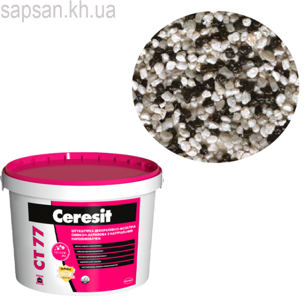 Штукатурка декоративно-мозаїчна Ceresit CT 77 (TIBET 3)
