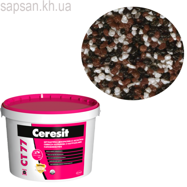 Штукатурка декоративно-мозаїчна Ceresit CT 77 (TIBET 5)