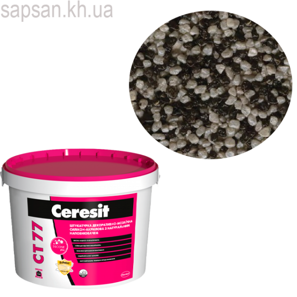 Штукатурка декоративно-мозаїчна Ceresit CT 77 (TIBET 6)