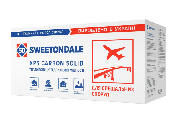 Пінополістирол CARBON SOLID 500 50мм.