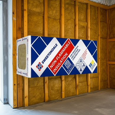 ТЕПЛОІЗОЛЯЦІЙНІ ПЛИТИ THERMOWOOL BLOCK STANDARD 45 100мм. (45кг/м3)