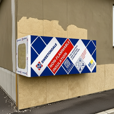 ТЕПЛОИЗОЛЯЦИОННЫЕ ПЛИТЫ ТЕХНОВЕНТ Н 50мм.(36г/м3) 1200*600*50