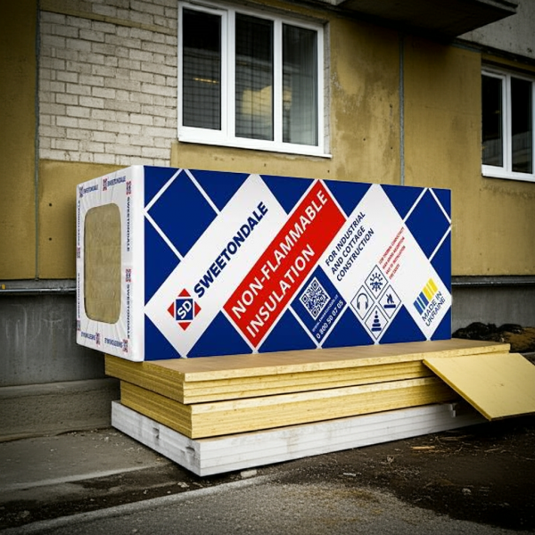 ТЕПЛОІЗОЛЯЦІЙНІ ПЛИТИ THERMOWOOL FAS EFFECT 135 100мм. (135кг/м3)