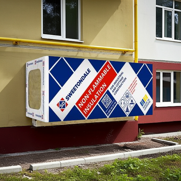 ТЕПЛОІЗОЛЯЦІЙНІ ПЛИТИ THERMOWOOL ФАС ЕФЕКТ 135 150мм. (135кг/м3) - 1,44кв.м/уп