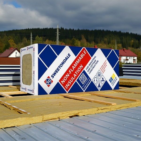 ТЕПЛОІЗОЛЯЦІЙНІ ПЛИТИ THERMOWOOL РУФ Н ОПТИМА 110 100мм. (110кг/м3) - 2,16кв.м/уп