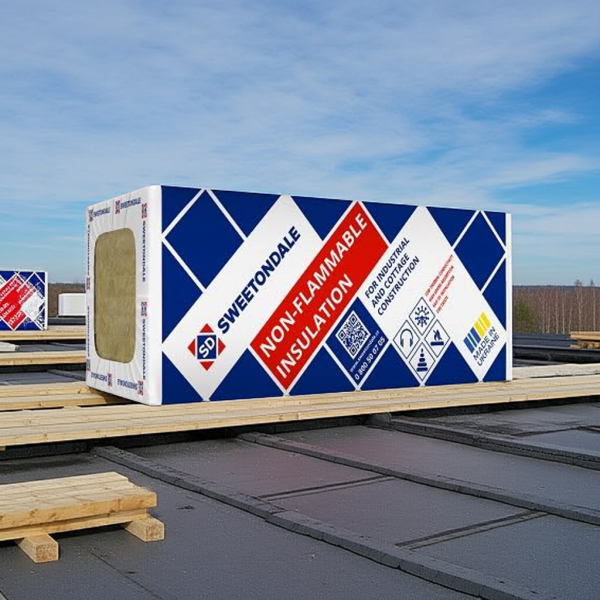 ТЕПЛОІЗОЛЯЦІЙНІ ПЛИТИ  THERMOWOOL РУФ В ЕКСТРА 170 30мм. (170кг/м3) - 5,04кв.м/уп