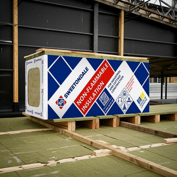 ТЕПЛОІЗОЛЯЦІЙНІ ПЛИТИ THERMOWOOL РУФ В ОПТИМА 180 40мм. (180кг/м3) - 3,6кв.м/уп