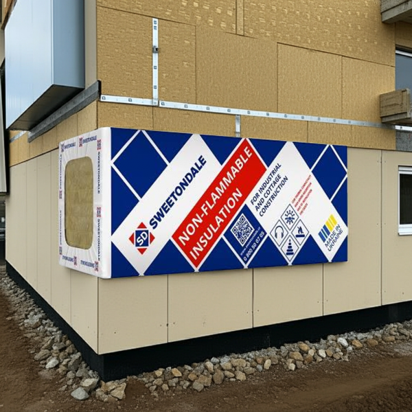 ТЕПЛОІЗОЛЯЦІЙНІ ПЛИТИ THERMOWOOL ВЕНТ ЕКСТРА 75 ФГ 150мм.(75кг/м3) - 1,44кв.м/уп