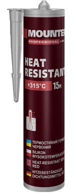 Герметик термостійкий червоний Mounter
